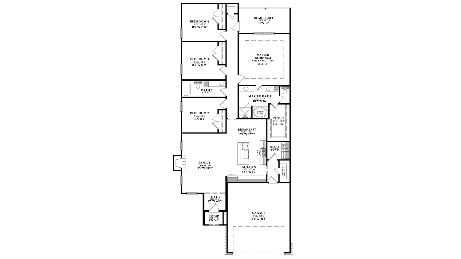 The Aspen Floor Plan